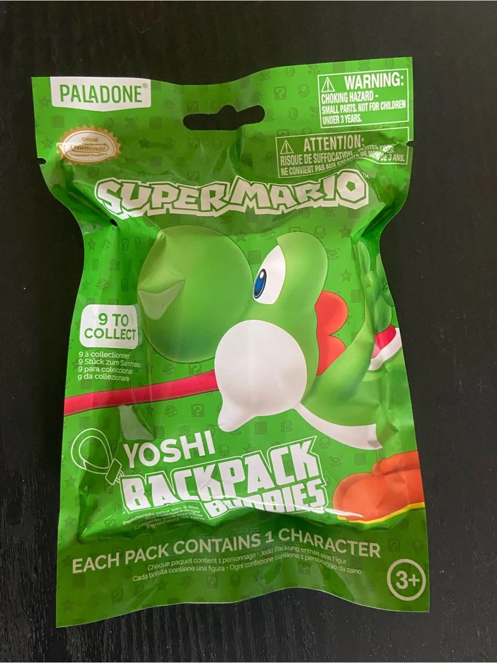 Super Mario Mystery Yoshi Backpack Buddy